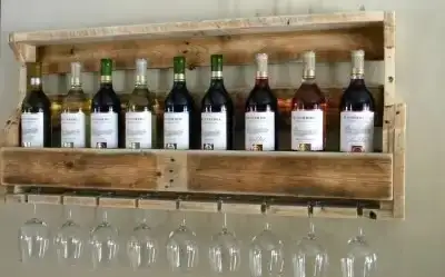 Ahşap Palet Şaraplık