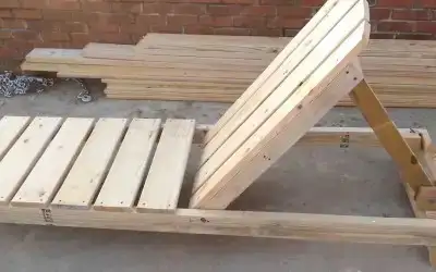 Ahşap Palet Şezlong