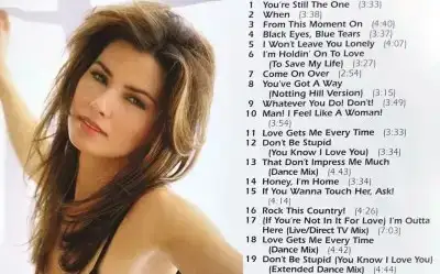 Shania Twain - Come On Over