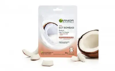 Garnier Süt Bombası Besleyici Kağıt Yüz Maskesi