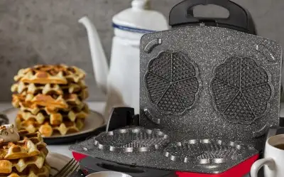Goldmaster Trihot 3 in 1 Granit Waffle Izgara Tost Makinesi