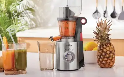 Karaca Slow Juicer 2 in 1 Yavaş Sıkım Katı Meyve ve Narenciye Sıkacağı