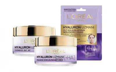 L’Oréal Paris Hyaluron Uzmanı Cilt Dolgunlaştıran Nemlendirici Maske