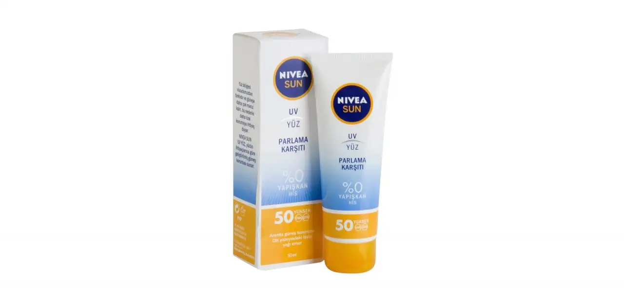Nivea Sun Parlama Karşıtı UV Yüz Kremi