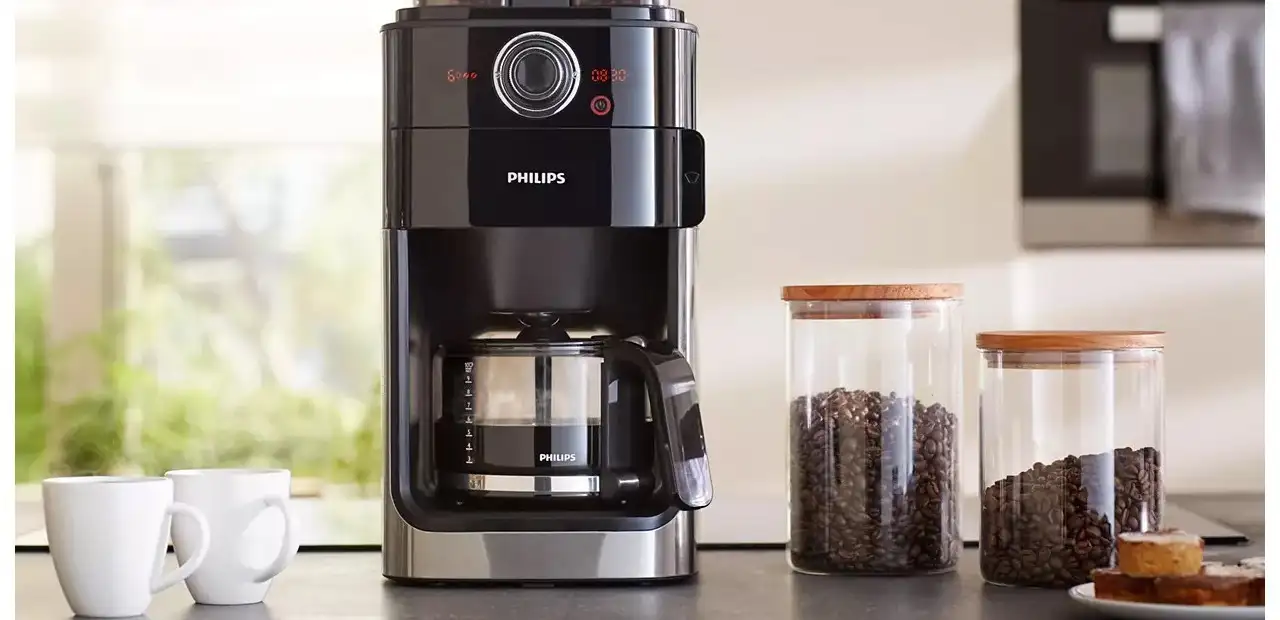 Philips HD7769/00 Grind & Brew Öğütücülü Filtre Kahve Makinesi