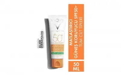 Vichy Capital Solelil SPF 50+ Matlaştırıcı Yüz Kremi